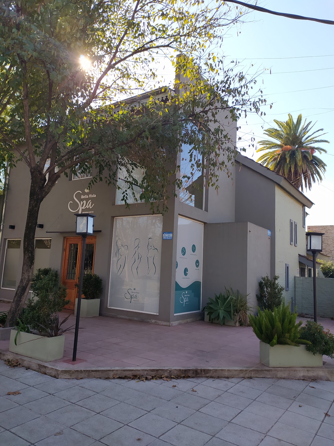 Cabina de tratamiento facial y relax sereno